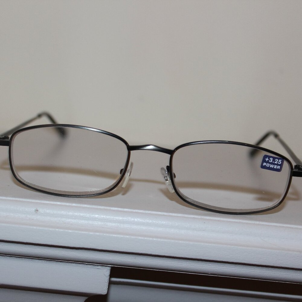 Hilco Men's Reading Glasses +3.25 (VR105)